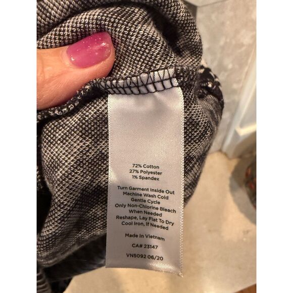 Talbots Houndstooth Top Size Medium - Picture 4 of 5